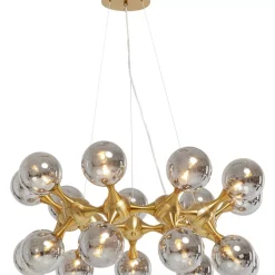 Hängeleuchten|KARE Design Hangeleuchte Atomic Balls Brass O74Cm