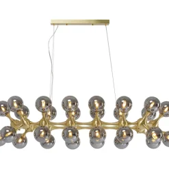 Hängeleuchten|KARE Design Hangeleuchte Atomic Balls Brass 140Cm