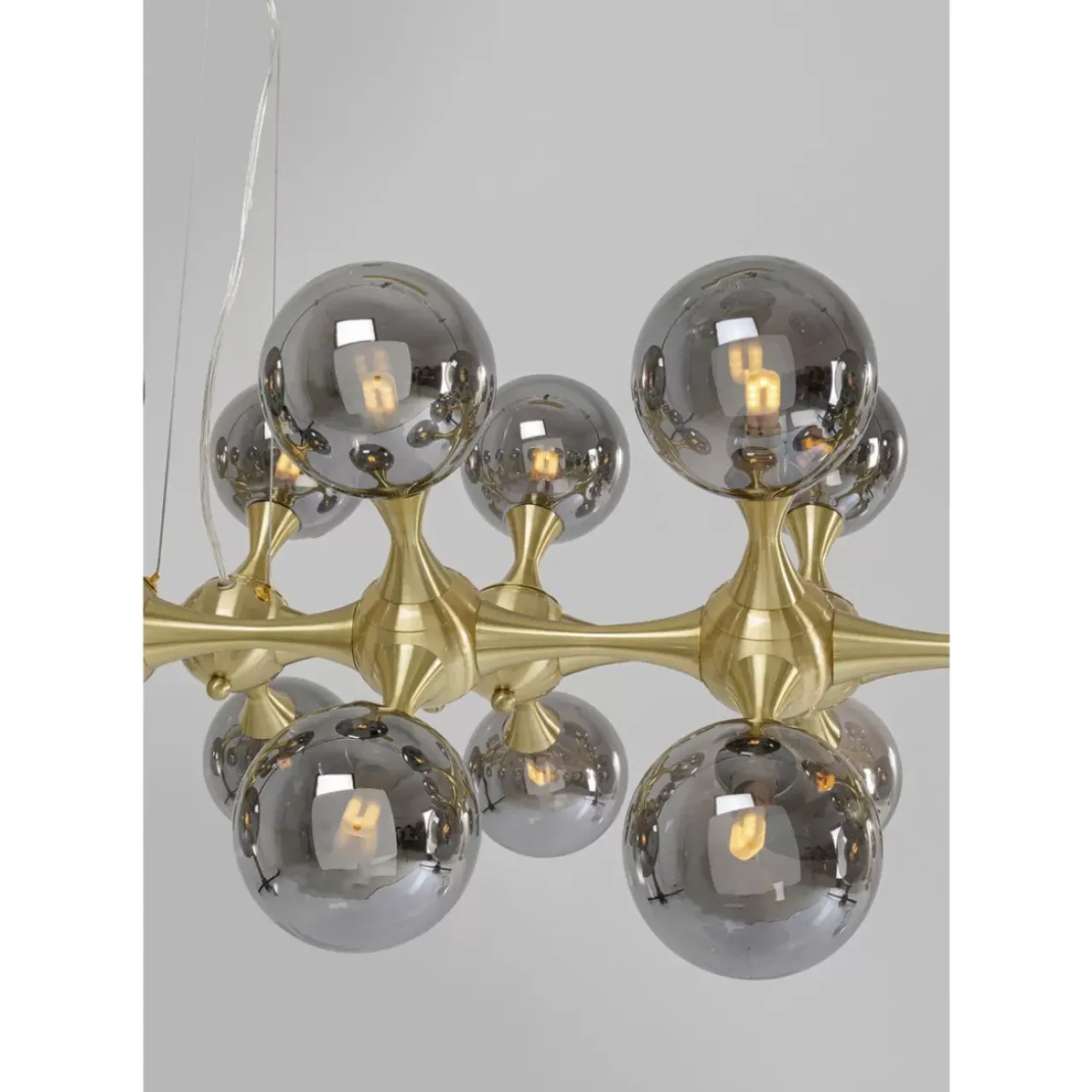 Hängeleuchten|KARE Design Hangeleuchte Atomic Balls Brass 140Cm