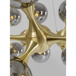 Hängeleuchten|KARE Design Hangeleuchte Atomic Balls Brass 140Cm