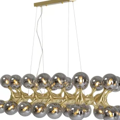 Hängeleuchten|KARE Design Hangeleuchte Atomic Balls Brass 140Cm