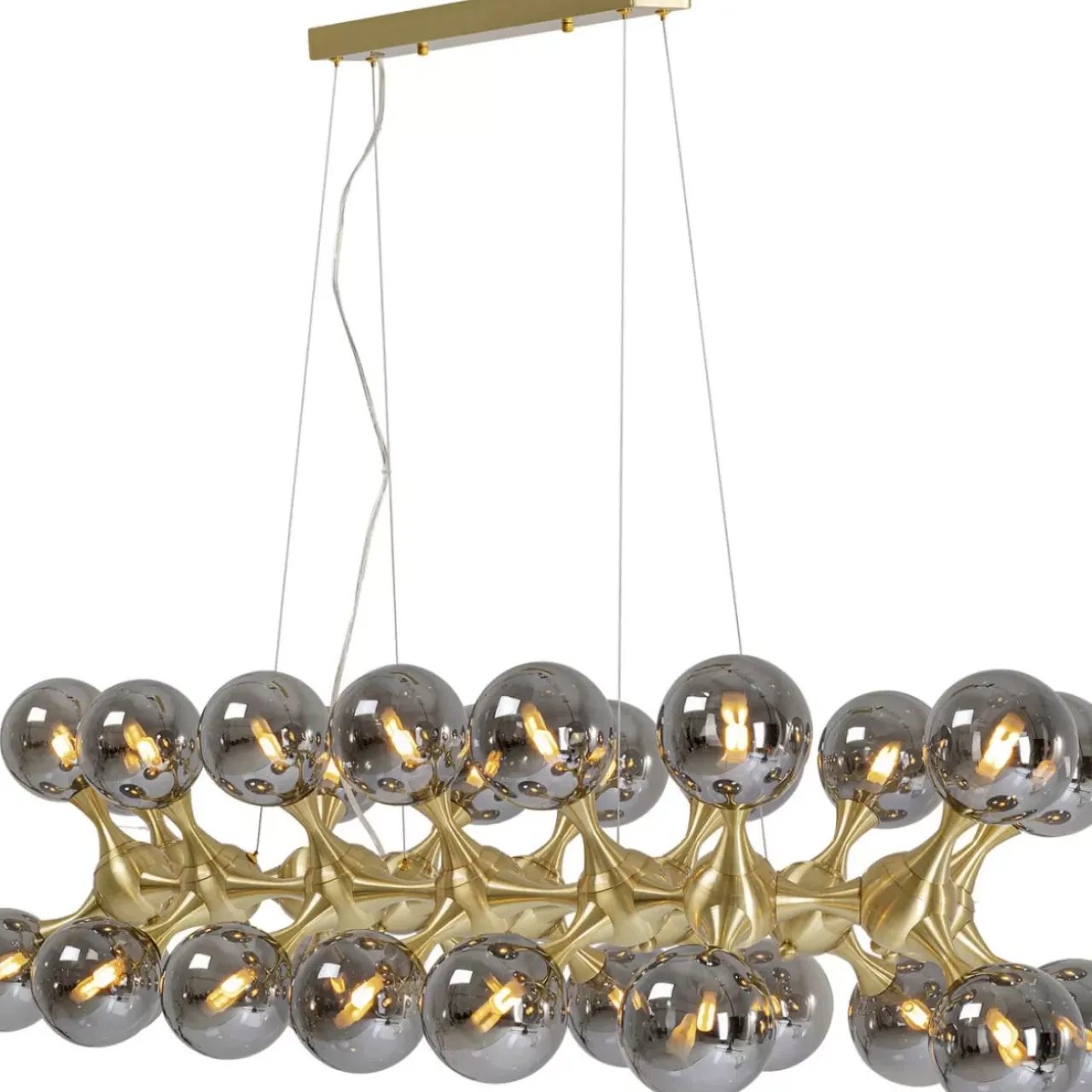 Hängeleuchten|KARE Design Hangeleuchte Atomic Balls Brass 140Cm