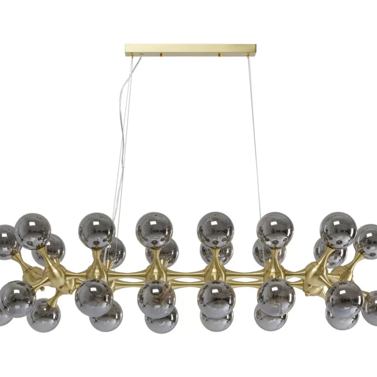 Hängeleuchten|KARE Design Hangeleuchte Atomic Balls Brass 140Cm