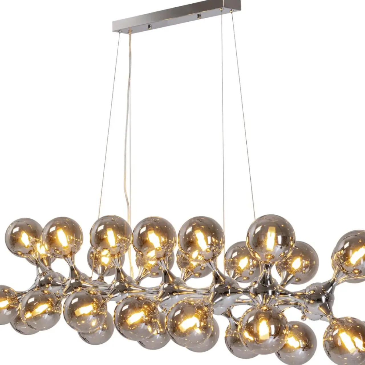 Hängeleuchten|KARE Design Hangeleuchte Atomic Balls Brass 140Cm