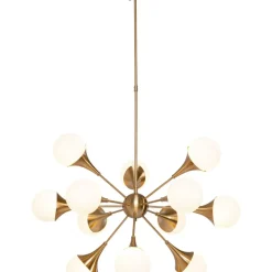 Hängeleuchten|KARE Design Hangeleuchte Bulb Fiction 12 Brass O102Cm