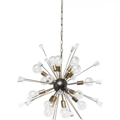 Hängeleuchten|KARE Design Hangeleuchte Crystal Bomb Brass O93Cm