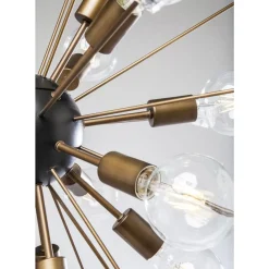 Hängeleuchten|KARE Design Hangeleuchte Crystal Bomb Brass O93Cm