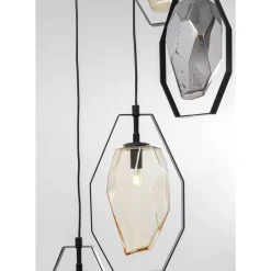 Hängeleuchten|KARE Design Hangeleuchte Diamond Fever Spiral Schwarz O42Cm