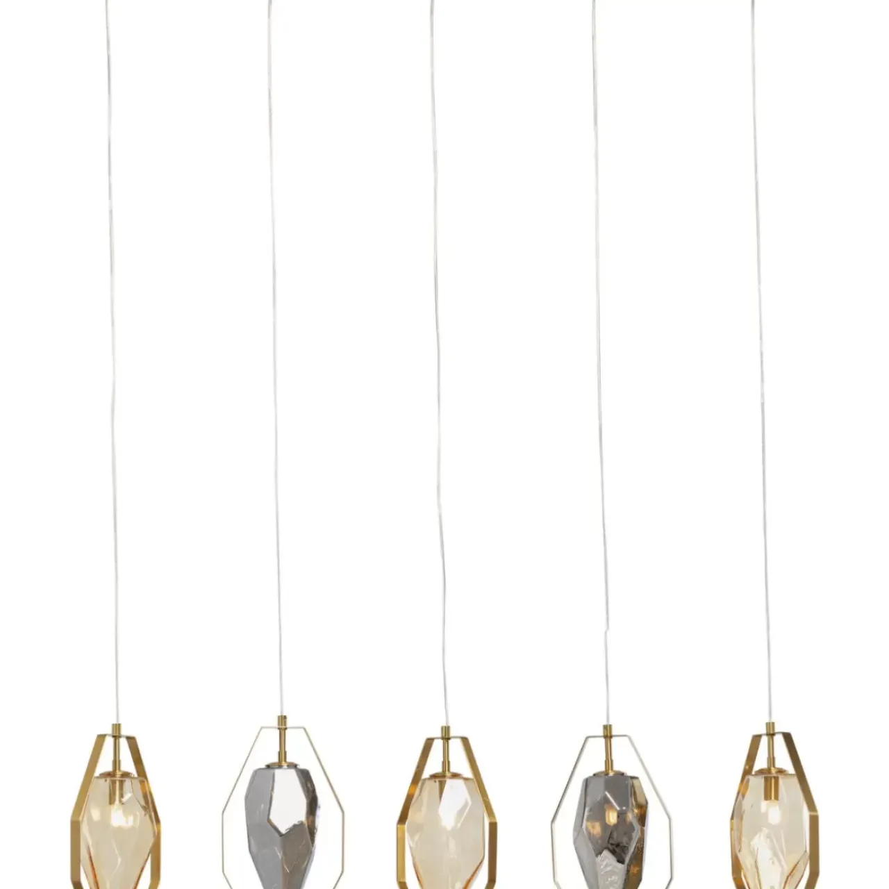 Hängeleuchten|KARE Design Hangeleuchte Diamond Fever Dining Brass 110Cm