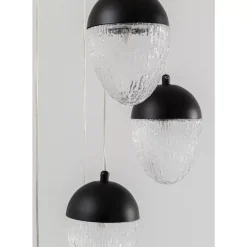 Hängeleuchten|KARE Design Hangeleuchte Frozen 5 Schwarz Matt O35Cm