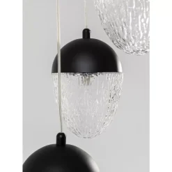 Hängeleuchten|KARE Design Hangeleuchte Frozen 5 Schwarz Matt O35Cm