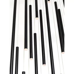 Hängeleuchten|KARE Design Hangeleuchte Living Vegas Deluxe Schwarz Matt Led