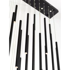 Hängeleuchten|KARE Design Hangeleuchte Living Vegas Deluxe Schwarz Matt Led