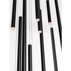 Hängeleuchten|KARE Design Hangeleuchte Living Vegas Deluxe Schwarz Matt Led