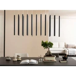 Hängeleuchten|KARE Design Hangeleuchte Living Vegas Schwarz Matt Led 120Cm