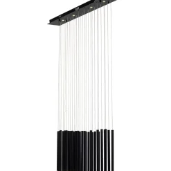 Hängeleuchten|KARE Design Hangeleuchte Living Vegas Schwarz Matt Led 120Cm