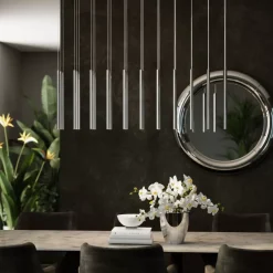 Hängeleuchten|KARE Design Hangeleuchte Living Vegas Chrome Led
