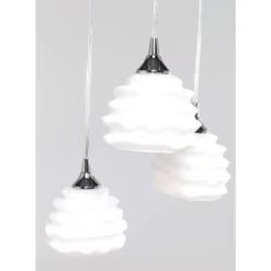 Hängeleuchten|KARE Design Hangeleuchte Ruffle Weis O 37Cm
