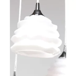Hängeleuchten|KARE Design Hangeleuchte Ruffle Weis O 37Cm