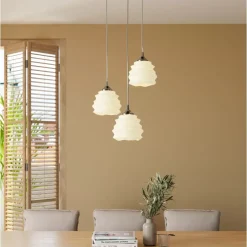 Hängeleuchten|KARE Design Hangeleuchte Ruffle Weis O 37Cm