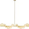 Hängeleuchten|KARE Design Hangeleuchte Scala Balls Brass 150Cm