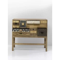 Kommoden & Sideboards|KARE Design Hochkommode Chalet Gold 13 Schube