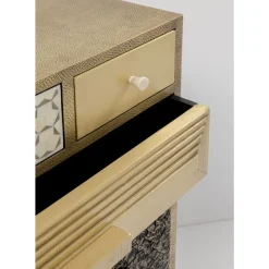 Kommoden & Sideboards|KARE Design Hochkommode Chalet Gold 13 Schube