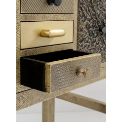 Kommoden & Sideboards|KARE Design Hochkommode Chalet Gold 13 Schube