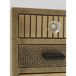 Kommoden & Sideboards|KARE Design Hochkommode Chalet Gold 13 Schube