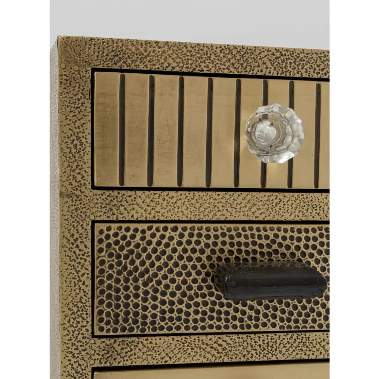 Kommoden & Sideboards|KARE Design Hochkommode Chalet Gold 13 Schube