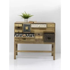 Kommoden & Sideboards|KARE Design Hochkommode Chalet Gold 13 Schube