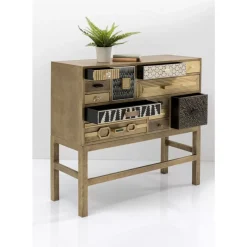 Kommoden & Sideboards|KARE Design Hochkommode Chalet Gold 13 Schube