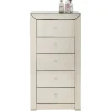 Kommoden & Sideboards|KARE Design Hochkommode Luxury Champagne 5 Schube
