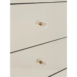 Kommoden & Sideboards|KARE Design Hochkommode Luxury Champagne 5 Schube