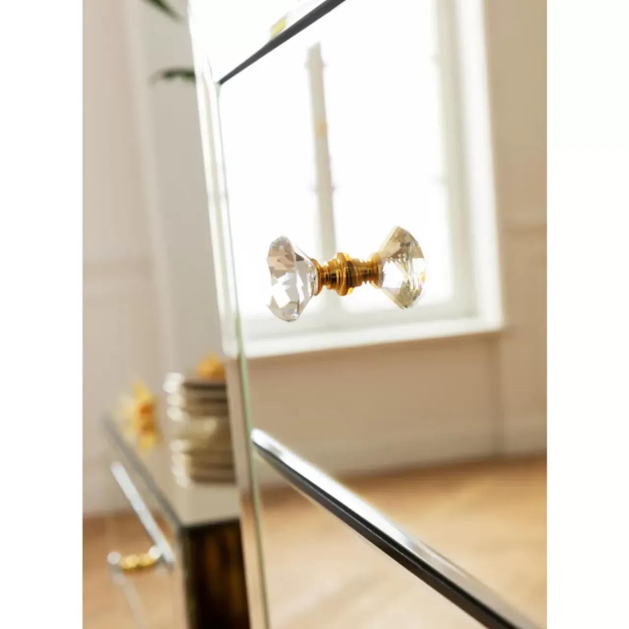 Kommoden & Sideboards|KARE Design Hochkommode Luxury Champagne 5 Schube