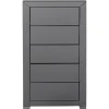 Kommoden & Sideboards|KARE Design Hochkommode Luxury Push 5 Schube Grau