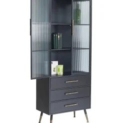 Regale|KARE Design Hochschrank La Gomera 2 Turen 3 Schube