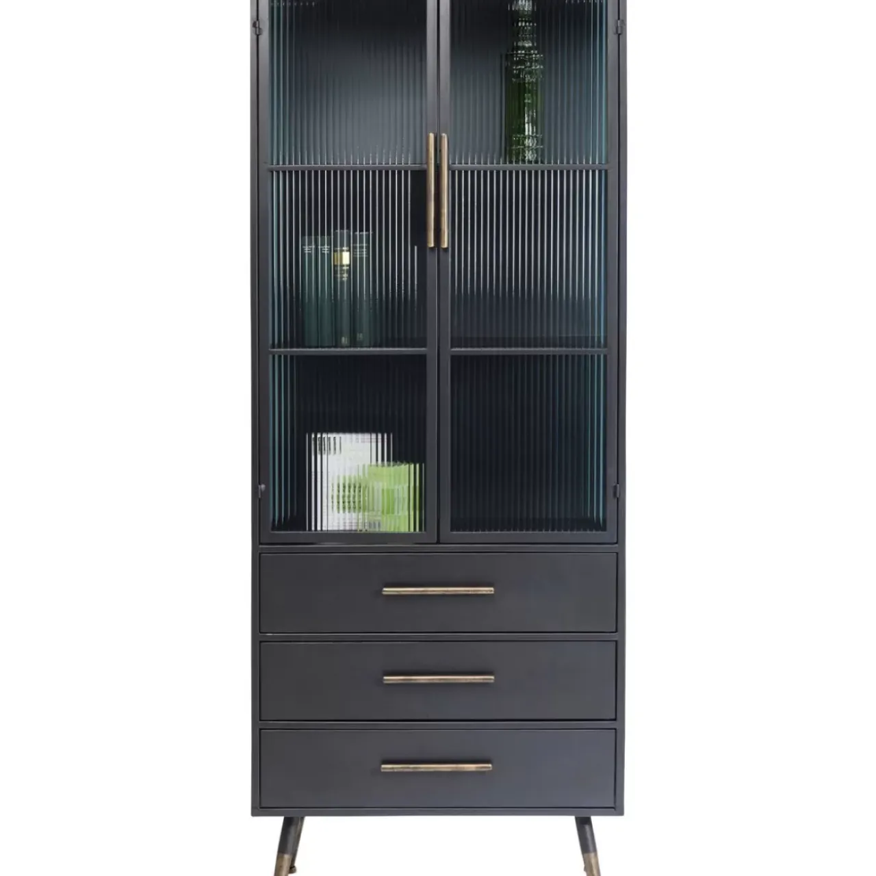 Regale|KARE Design Hochschrank La Gomera 2 Turen 3 Schube