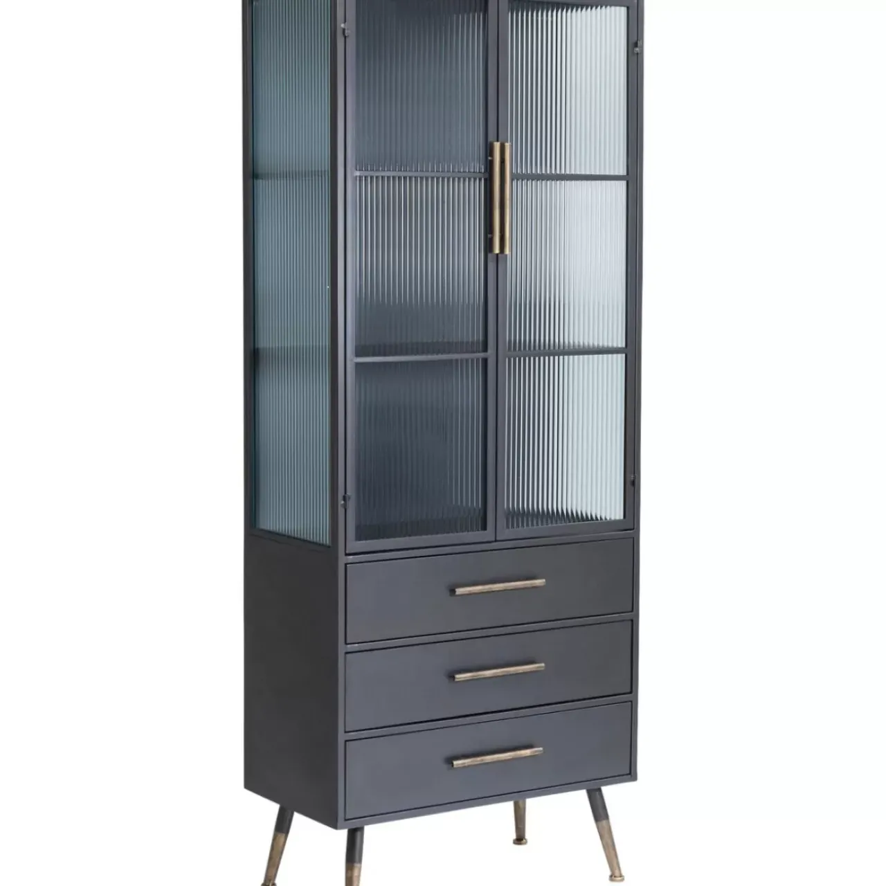 Regale|KARE Design Hochschrank La Gomera 2 Turen 3 Schube