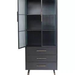 Regale|KARE Design Hochschrank La Gomera 2 Turen 3 Schube