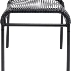 Outdoormöbel|KARE Design Hocker Acapulco Schwarz
