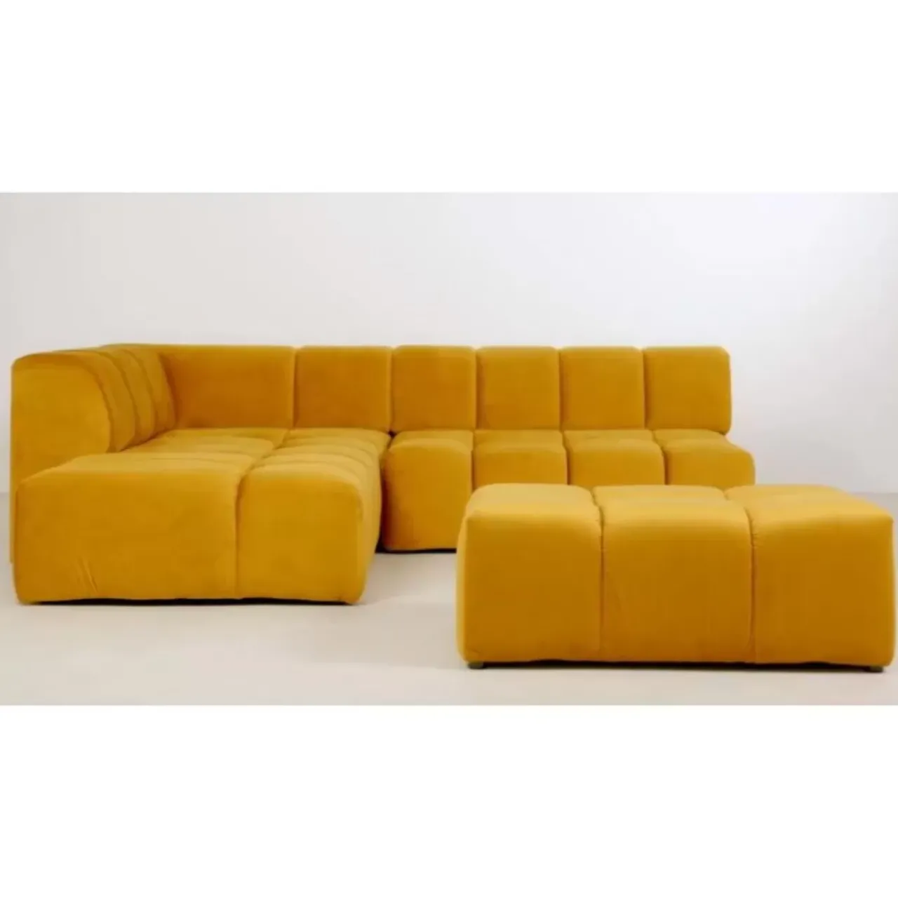 Sitzbänke|KARE Design Hocker Belami Velvet Amber 105X70Cm