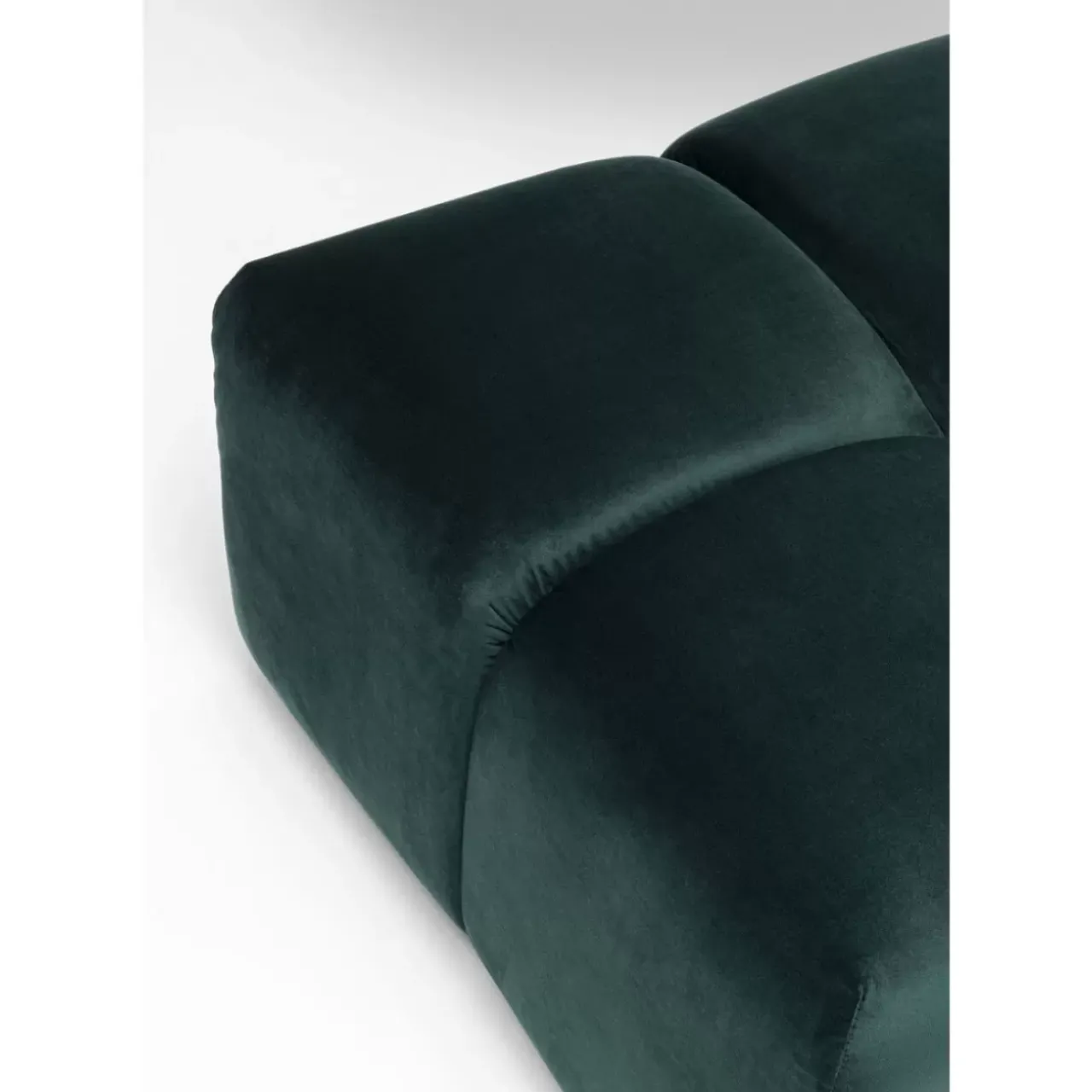 Sitzbänke|KARE Design Hocker Belami Velvet Dunkelgrun 105X70Cm