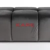 Sitzbänke|KARE Design Hocker Belami Velvet Grau 105X70Cm