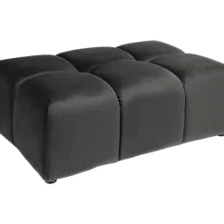Sitzbänke|KARE Design Hocker Belami Velvet Grau 105X70Cm