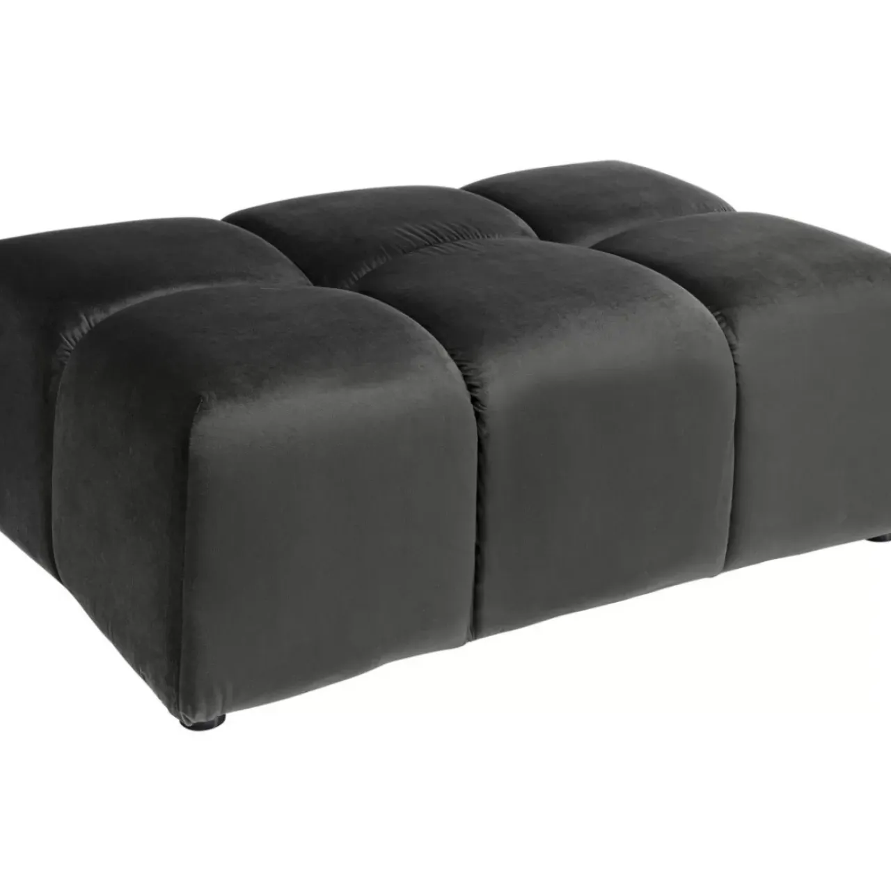 Sitzbänke|KARE Design Hocker Belami Velvet Grau 105X70Cm