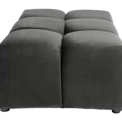 Sitzbänke|KARE Design Hocker Belami Velvet Grau 105X70Cm