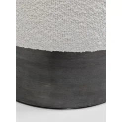Sitzbänke|KARE Design Hocker Cherry Boucle Creme Smoke O35Cm