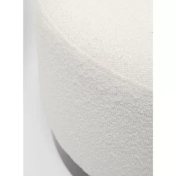 Sitzbänke|KARE Design Hocker Cherry Boucle Creme Smoke O55Cm