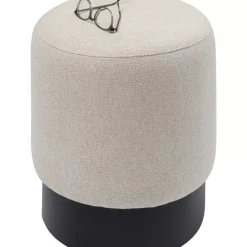 Sitzbänke|KARE Design Hocker Cherry Creme Black O36Cm